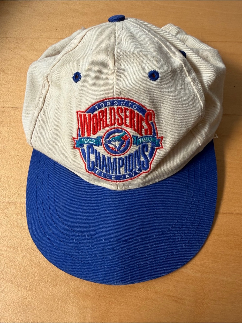 Vintage 1992 Toronto Blue Jays World Series Champions Baseball Hat
